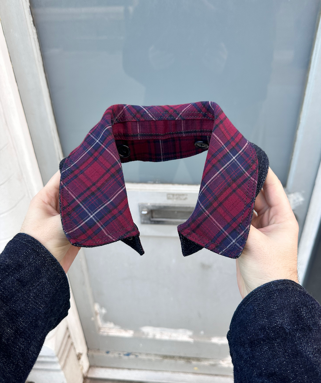 Reversible Jacket in Denim & Shirt